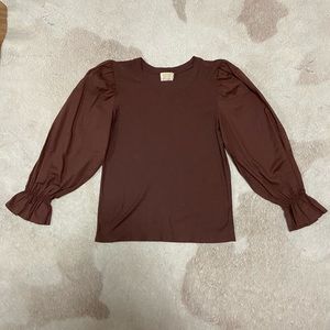 Nation Puff Sleeve Top